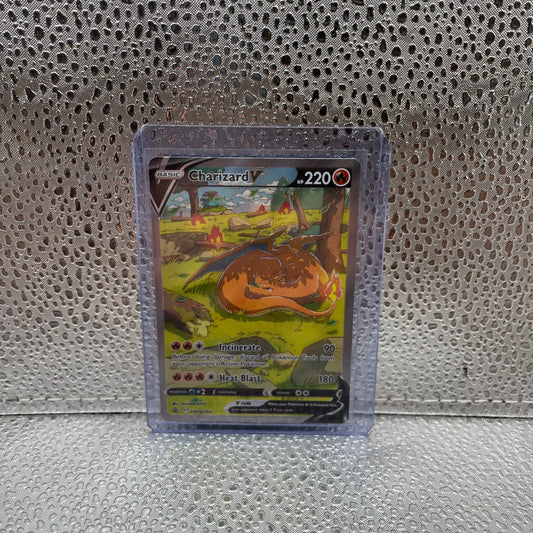 Charizard V SWSH260 Full Art Pokemon TCG Card Good Condition FRENLY BRICKS - Open 7 Days