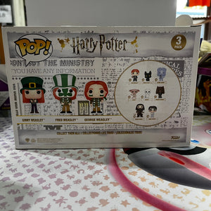 Funko Pop Vinyl Harry Potter Ginny, Fred, & George Weasley ( 3 pack ) FRENLY BRICKS - Open 7 Days