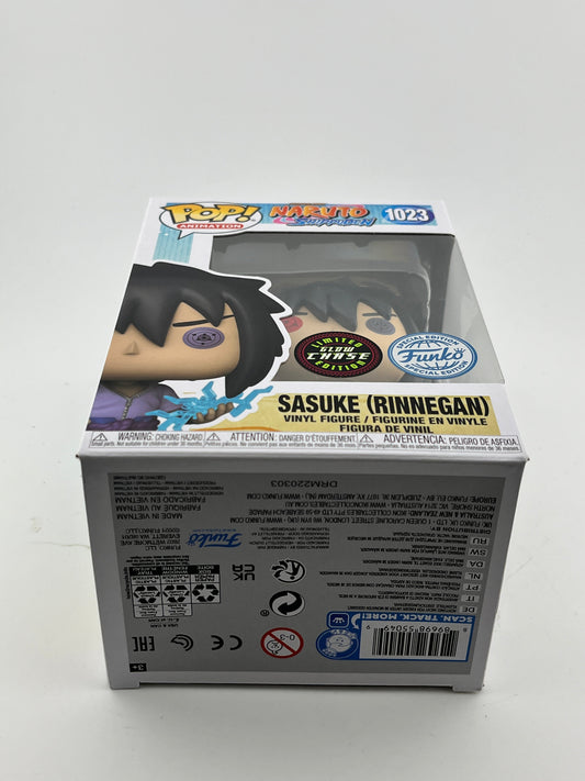Funko POP! Animation Naruto Shippuden - Sasuke (Rinnegan) #1023 - Glow Chase - Special Edition FRENLY BRICKS - Open 7 Days