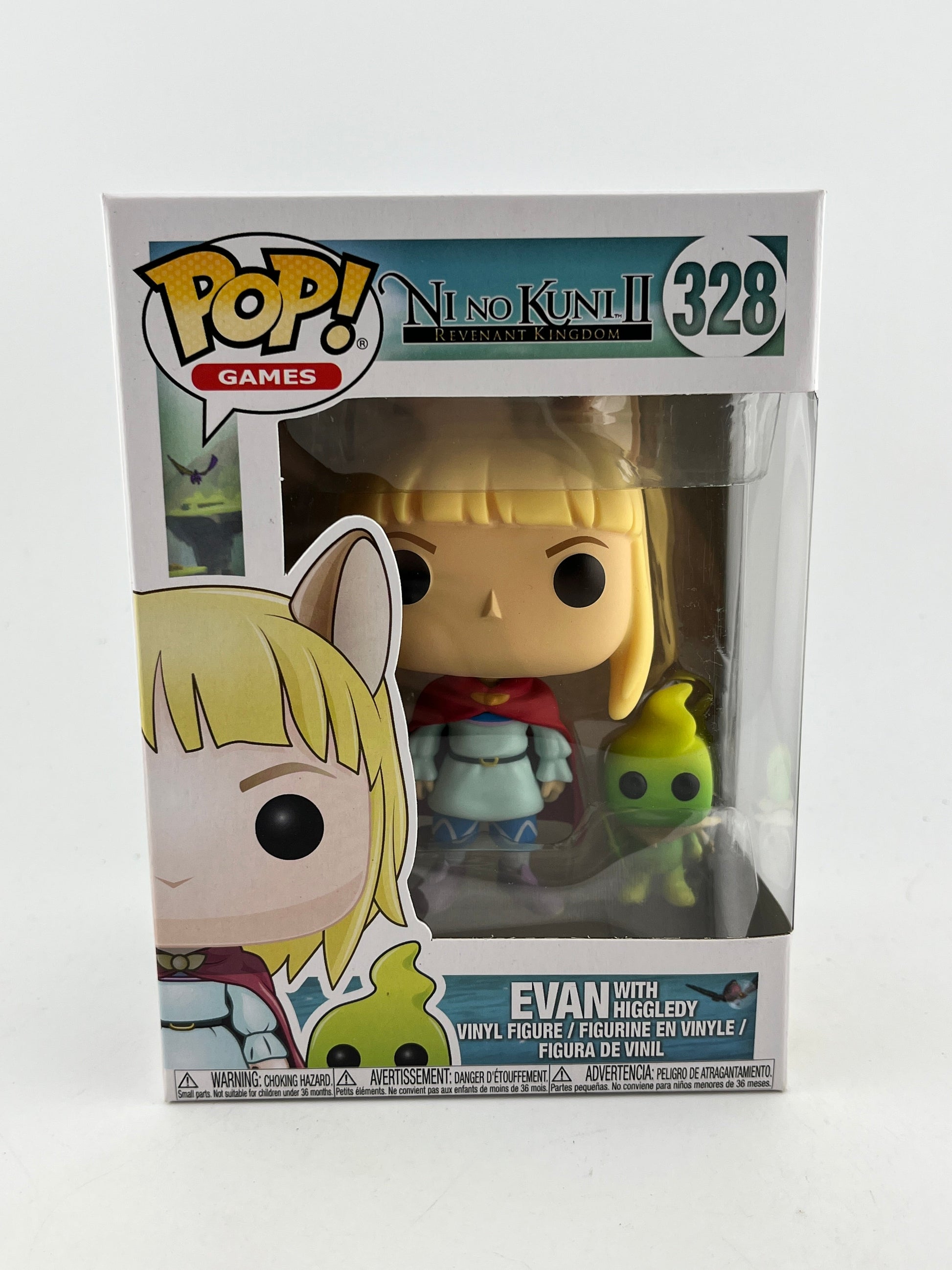 Funko POP! Games Ni No Kuni II - Evan Higgledy #328 - Vinyl Collectable FRENLY BRICKS - Open 7 Days