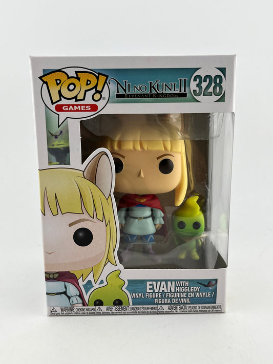 Funko POP! Games Ni No Kuni II - Evan Higgledy #328 - Vinyl Collectable FRENLY BRICKS - Open 7 Days