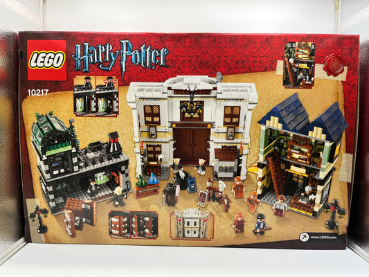 Lego Harry Potter - Diagon Alley 10217 Retired - Sealed FRENLY BRICKS - Open 7 Days