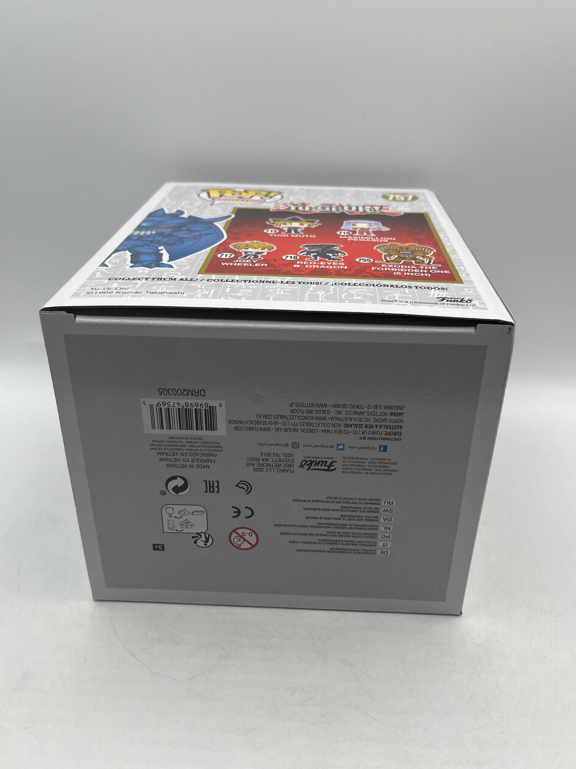 Funko Pop! Vinyl Super 6 in: Yu-Gi-Oh! - Obelisk the Tormentor (Super) #757 FRENLY BRICKS - Open 7 Days