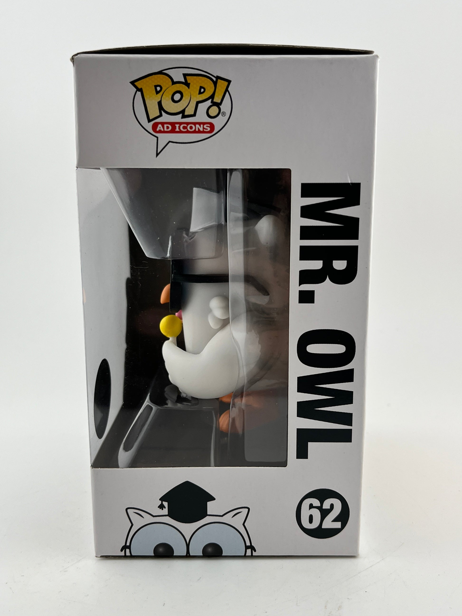 Funko POP! AD Icons Tootsie Roll - Mr. Owl #62 - PopCultcha Exclusive FRENLY BRICKS - Open 7 Days