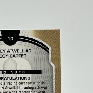 Upper Deck Marvel Infinity Saga - Allure Red Auto Hayley Atwell as Peggy Carter FRENLY BRICKS - Open 7 Days