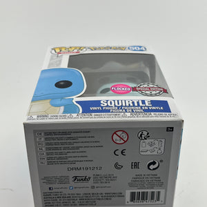 Funko POP! Games Pokémon - Squirtle #504 - Flocked Special Edition FRENLY BRICKS - Open 7 Days