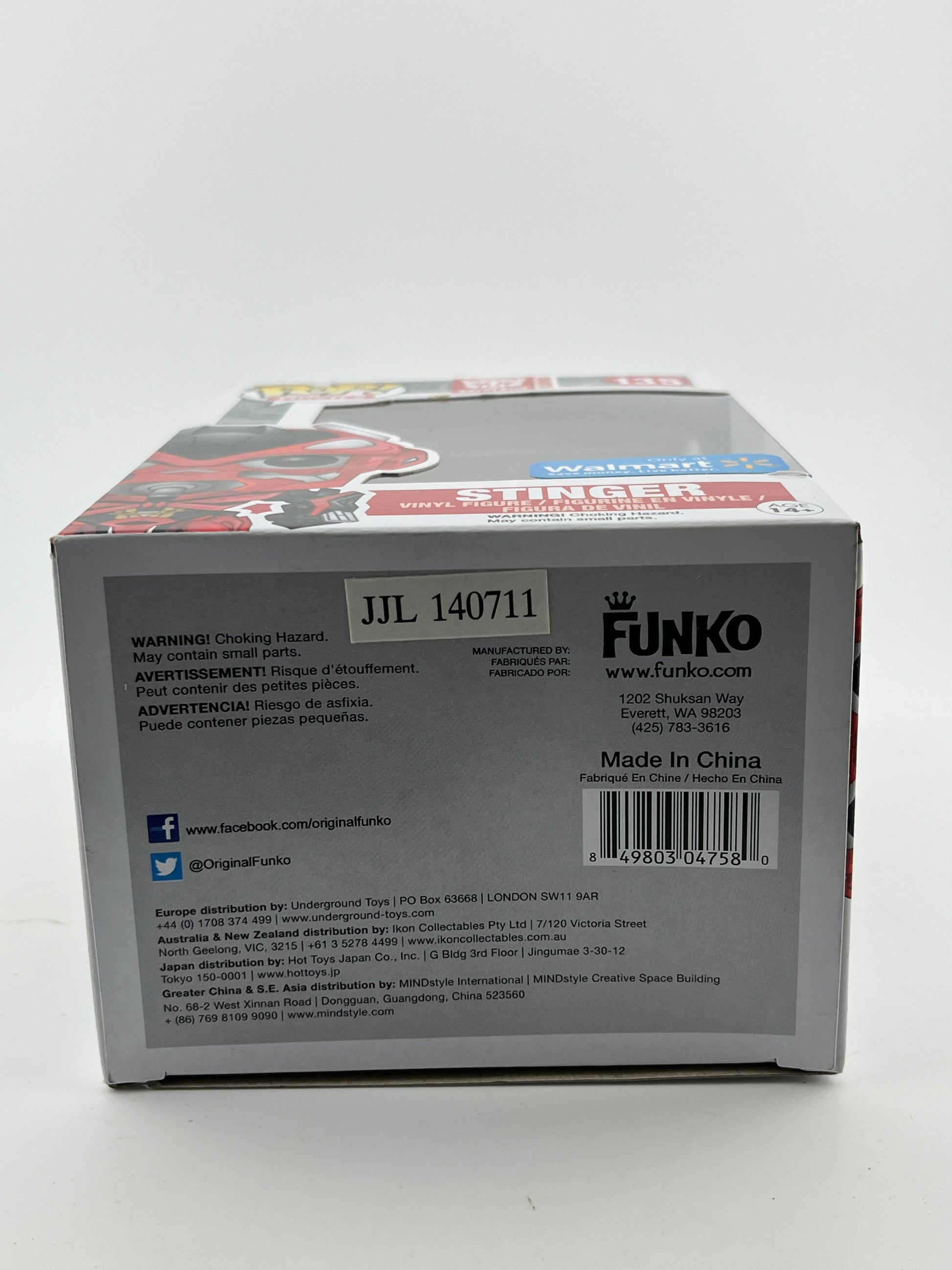 Funko POP! Movies Transformers- Stinger #135 - Walmart Exclusive - Vinyl Collectable FRENLY BRICKS - Open 7 Days