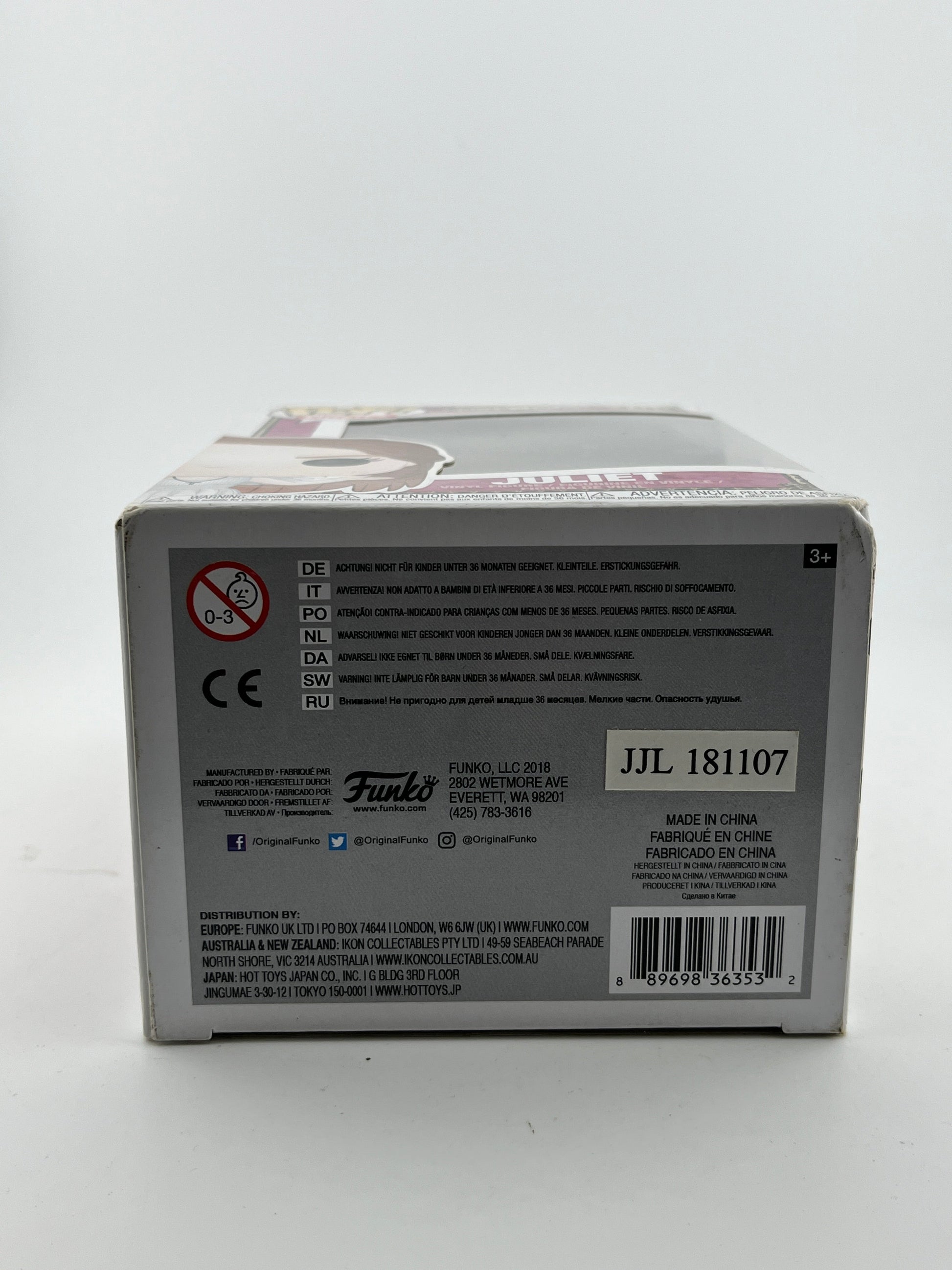 Funko POP! Movies Romeo & Juliet - Juliet #709 - Vinyl Collectable FRENLY BRICKS - Open 7 Days