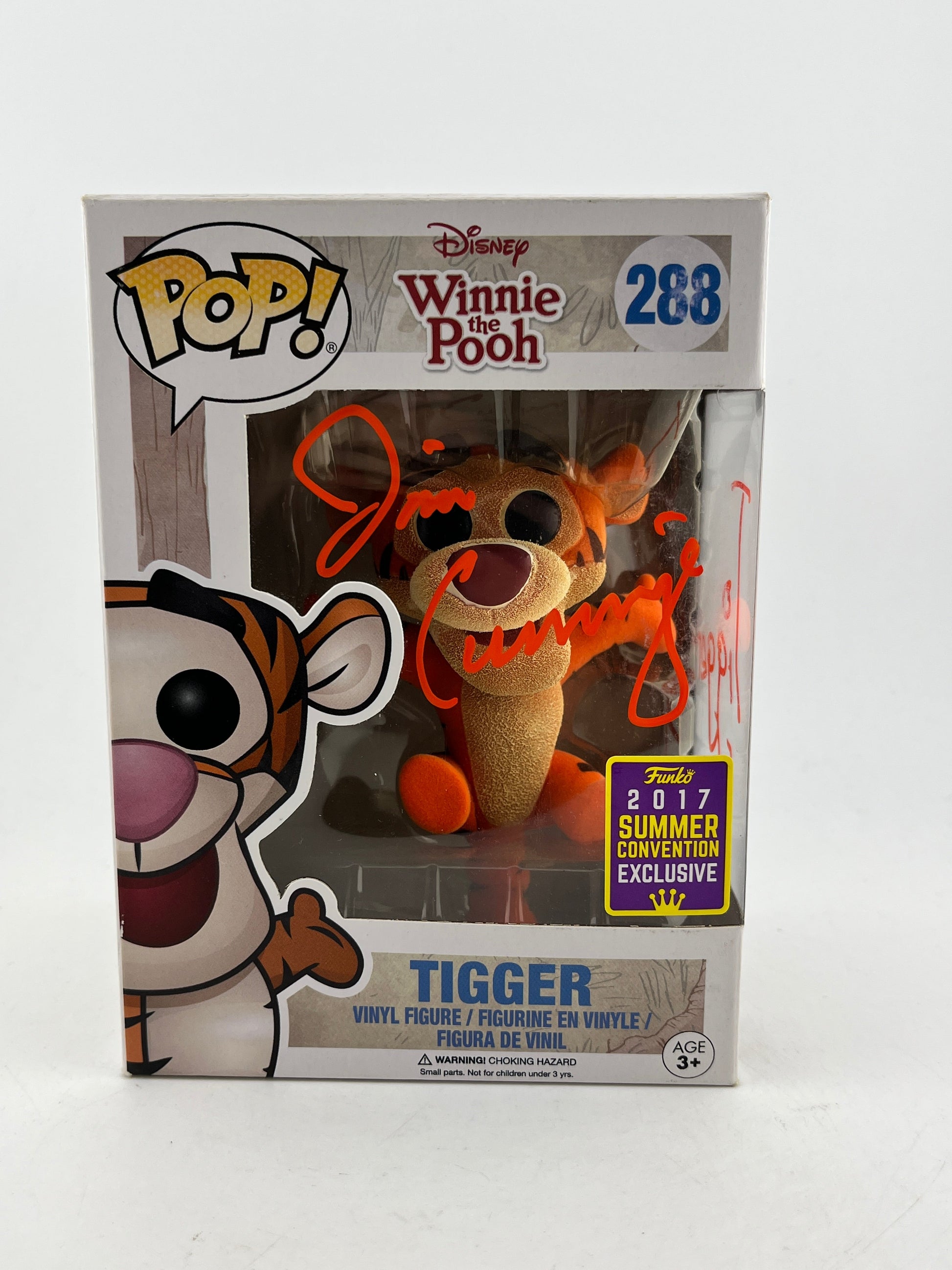 Funko POP! Disney Winnie The Pooh - Tigger #288 Signed By Jim Cummings FRENLY BRICKS - Open 7 Days