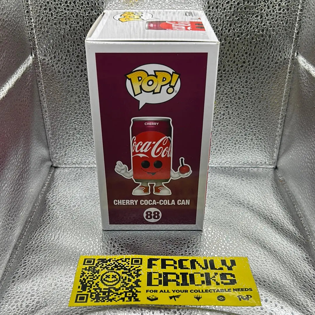 Pop Vinyl Coca Cola 88 Cherry Coca-Cola Can FRENLY BRICKS - Open 7 Days