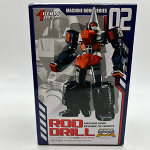 Action Toys Machine Robo Series - Rod Drill 02 Machine Robo Chronos' - Sealed FRENLY BRICKS - Open 7 Days