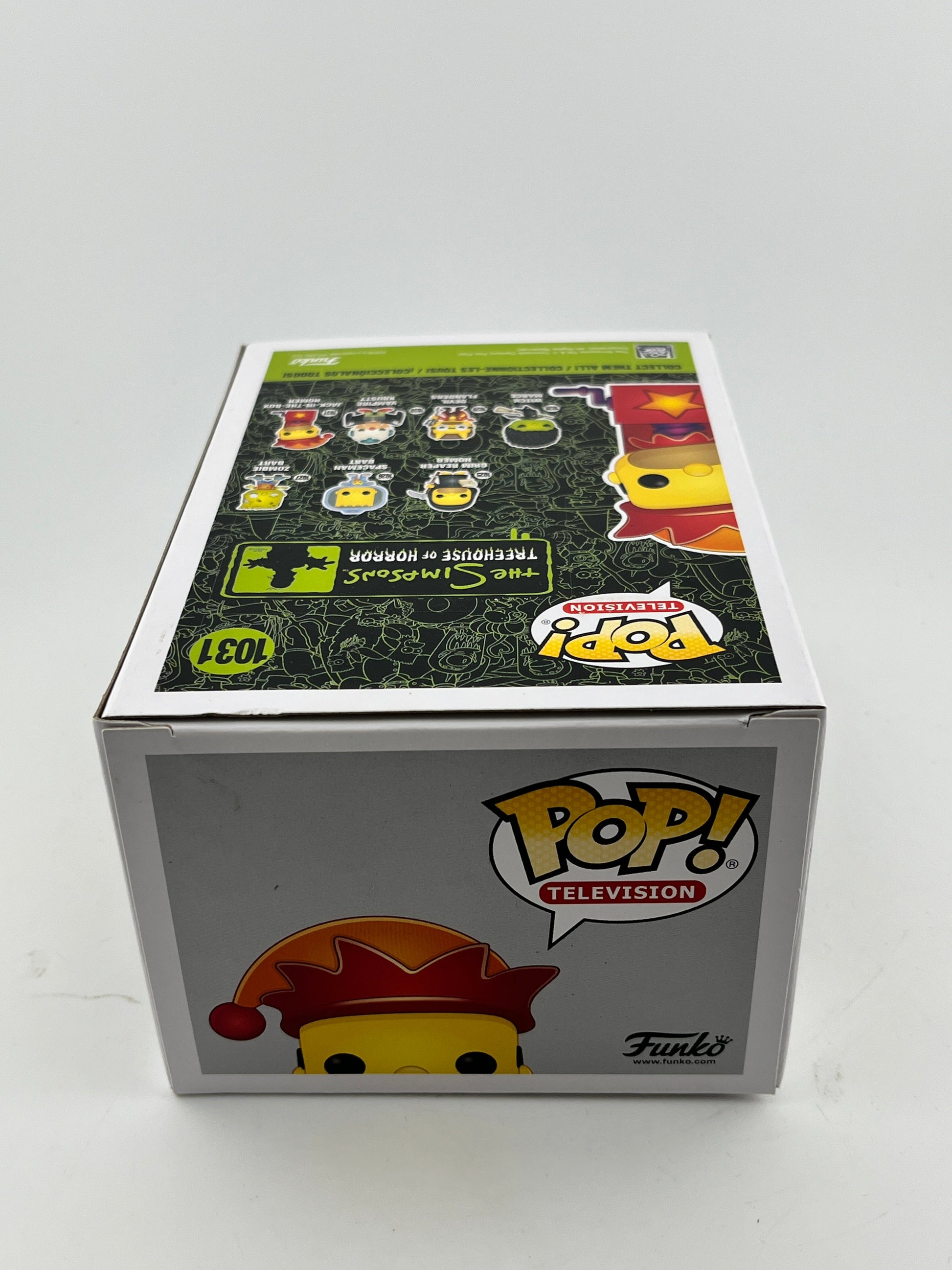Funko POP! Television The Simpsons Tree House Of Horror - Jack-In-The-Box Homer #1031 FRENLY BRICKS - Open 7 Days