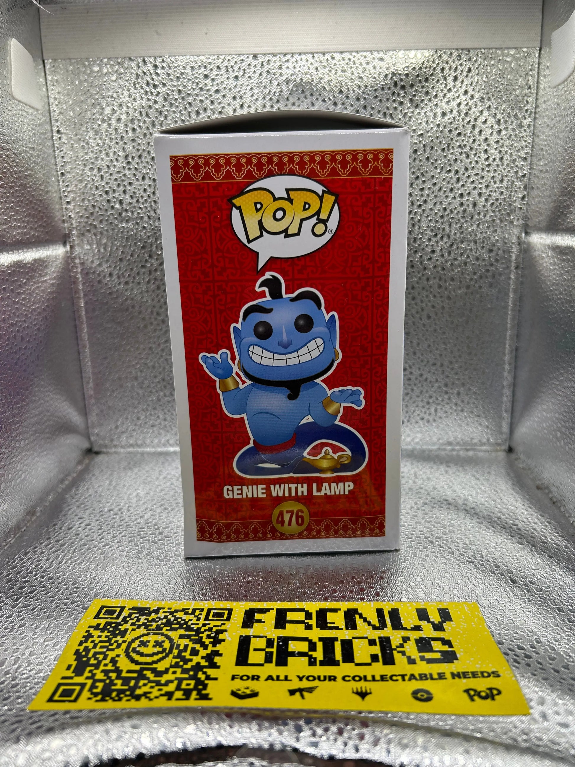 POP! Disney Aladdin 476 DIAMOND COLLECTION GENIE WITH LAMP FRENLY BRICKS - Open 7 Days