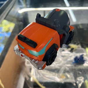 TRANSFORMERS Playskool RESCUE BOTS ACADEMY Cement Mixer WEDGE Construction-Bot FRENLY BRICKS - Open 7 Days