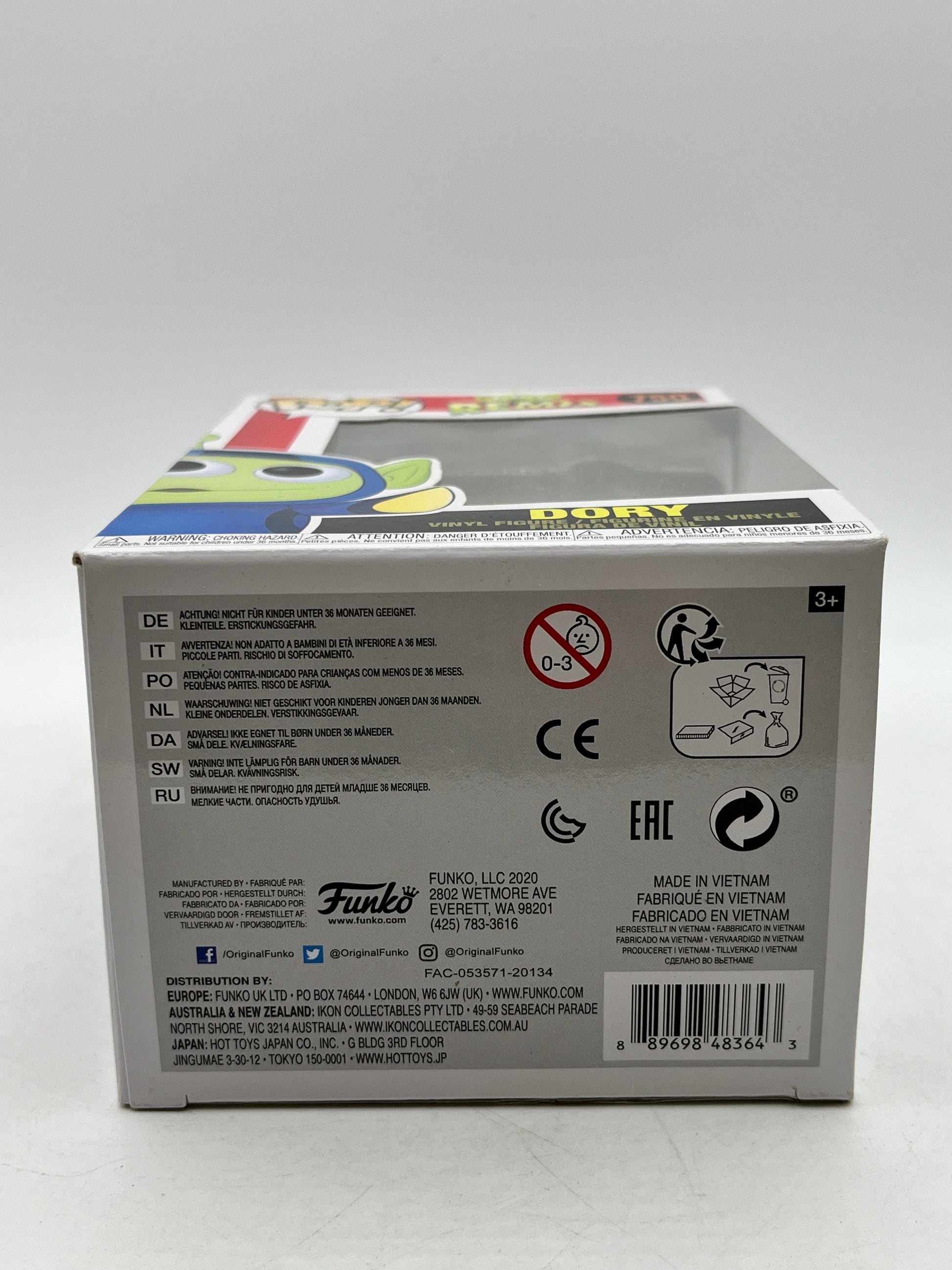 Funko POP! Pixar Remix - Dory #750 - Vinyl Collectable FRENLY BRICKS - Open 7 Days