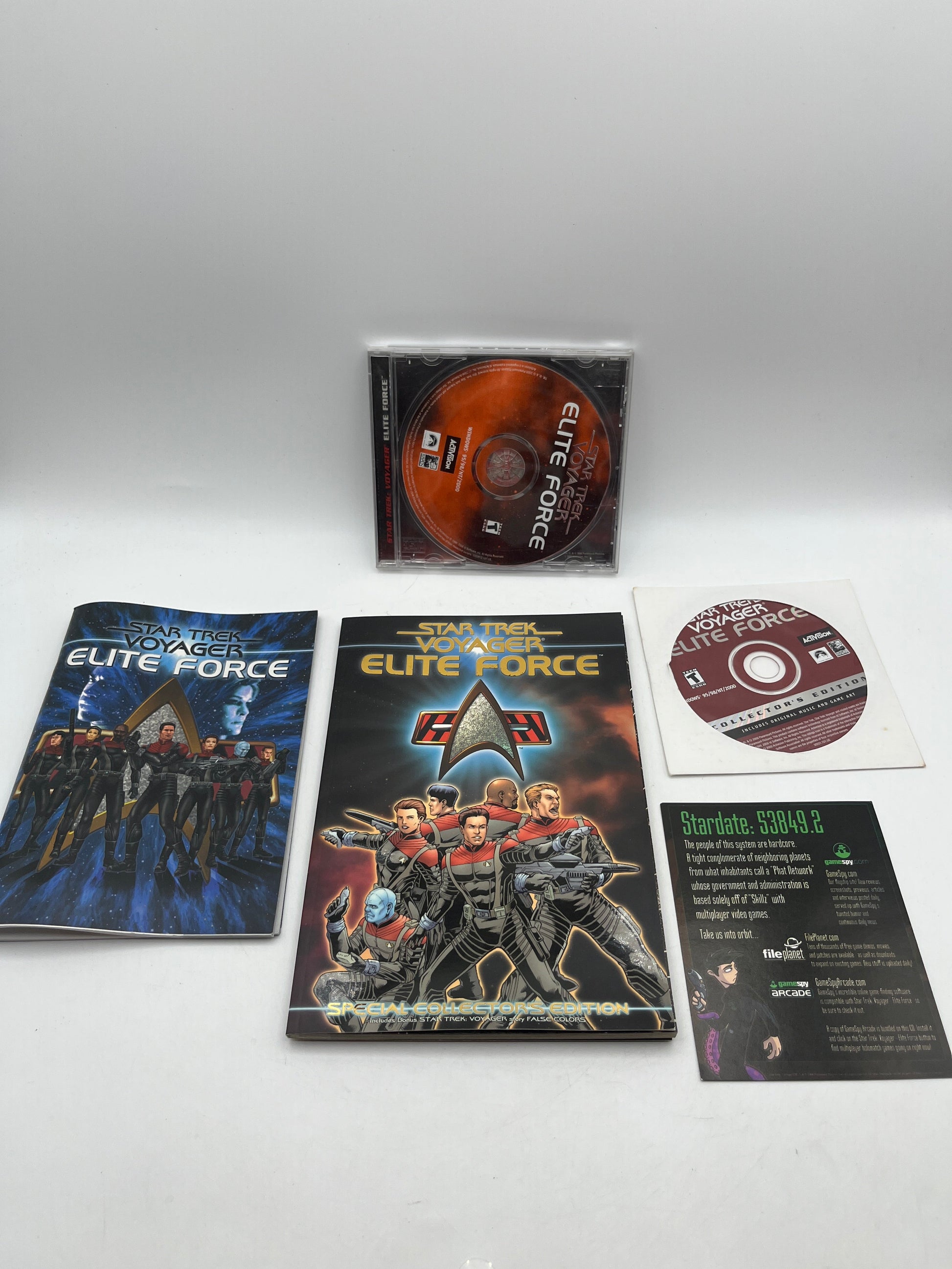 Star Trek Voyager Elite Force Collector's Edition (PC, 2000) - Activision Raven FRENLY BRICKS - Open 7 Days