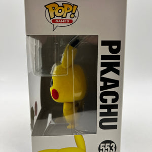 Funko POP! Games Pokémon Pikachu #553 - Flocked - Special Edition FRENLY BRICKS - Open 7 Days