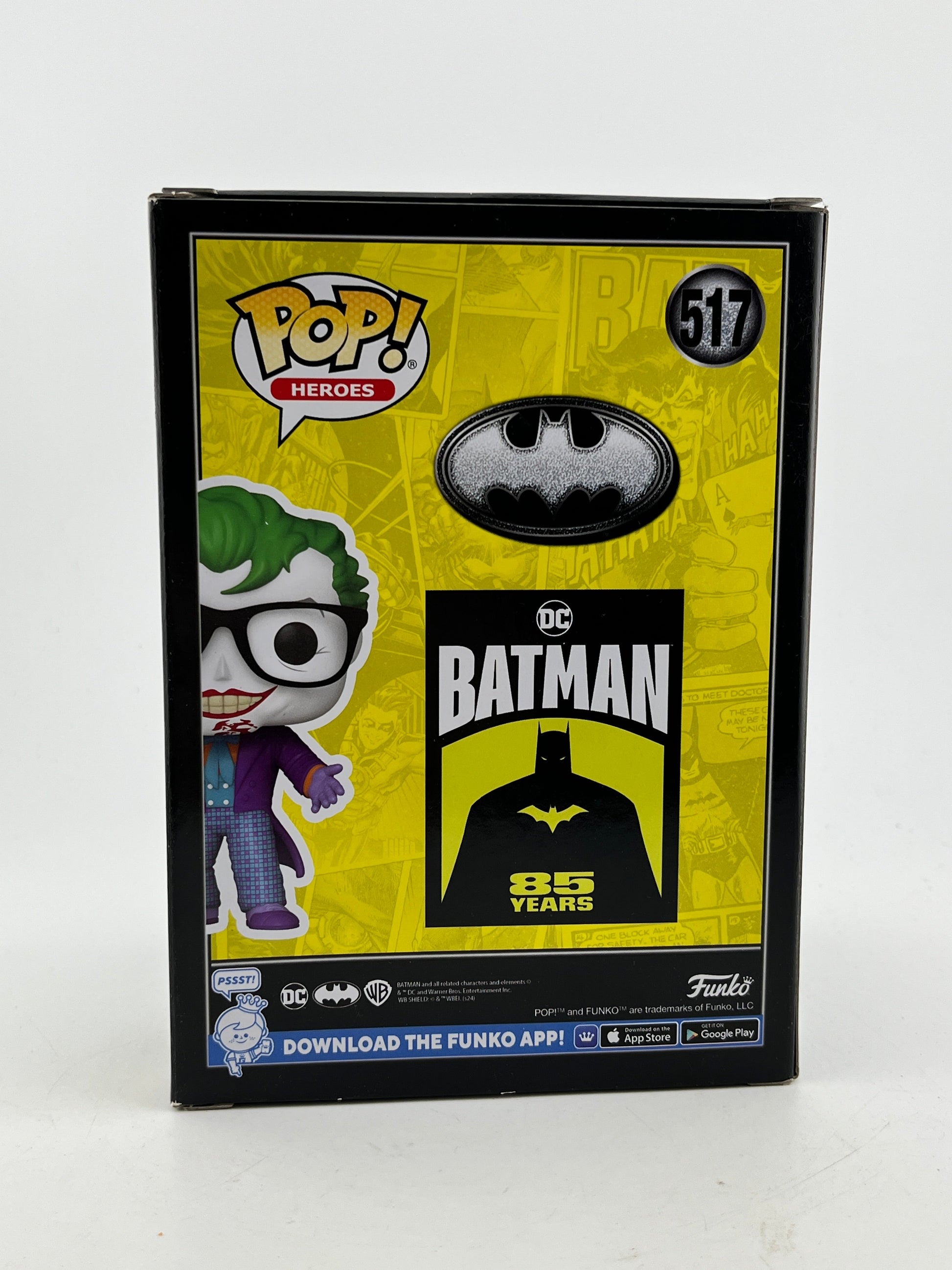 Funko POP! Heroes 85 Years Batman - The Joker #517 - Vinyl Collectable FRENLY BRICKS - Open 7 Days