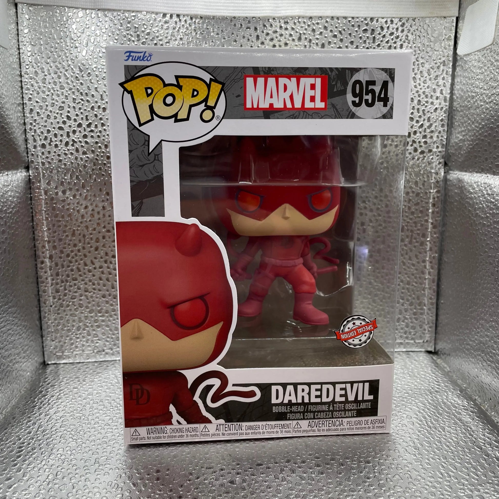 Funko POP Marvel Figure : Marvel #954 Daredevil FRENLY BRICKS - Open 7 Days