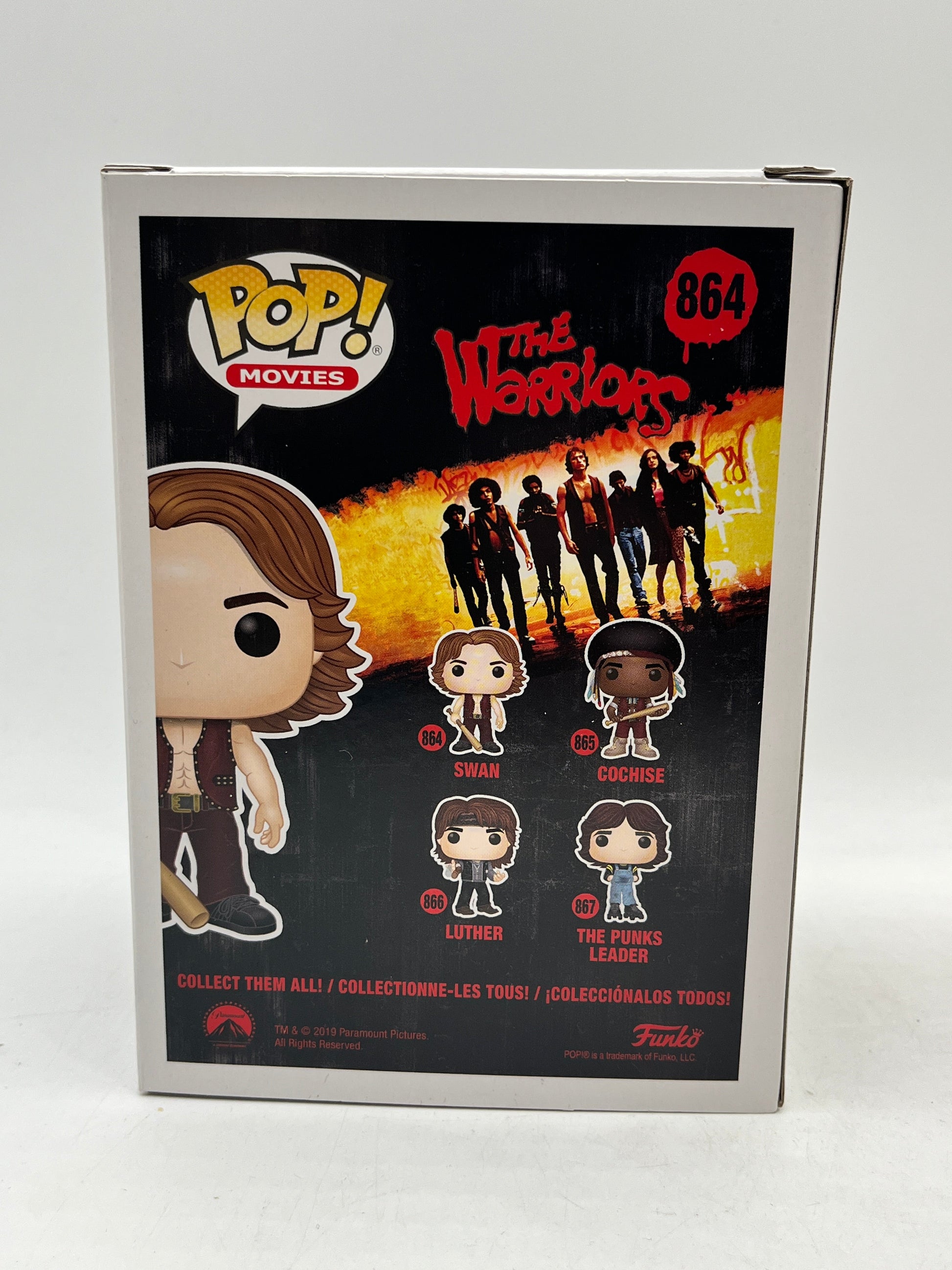 Funko POP! Movies The Warriors - Swan #864 - Vinyl Collectable FRENLY BRICKS - Open 7 Days