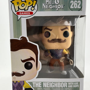 Funko POP! Games Hello Neighbour - The Neighbour With Rope and Axe #262 - Vinyl Collectable FRENLY BRICKS - Open 7 Days