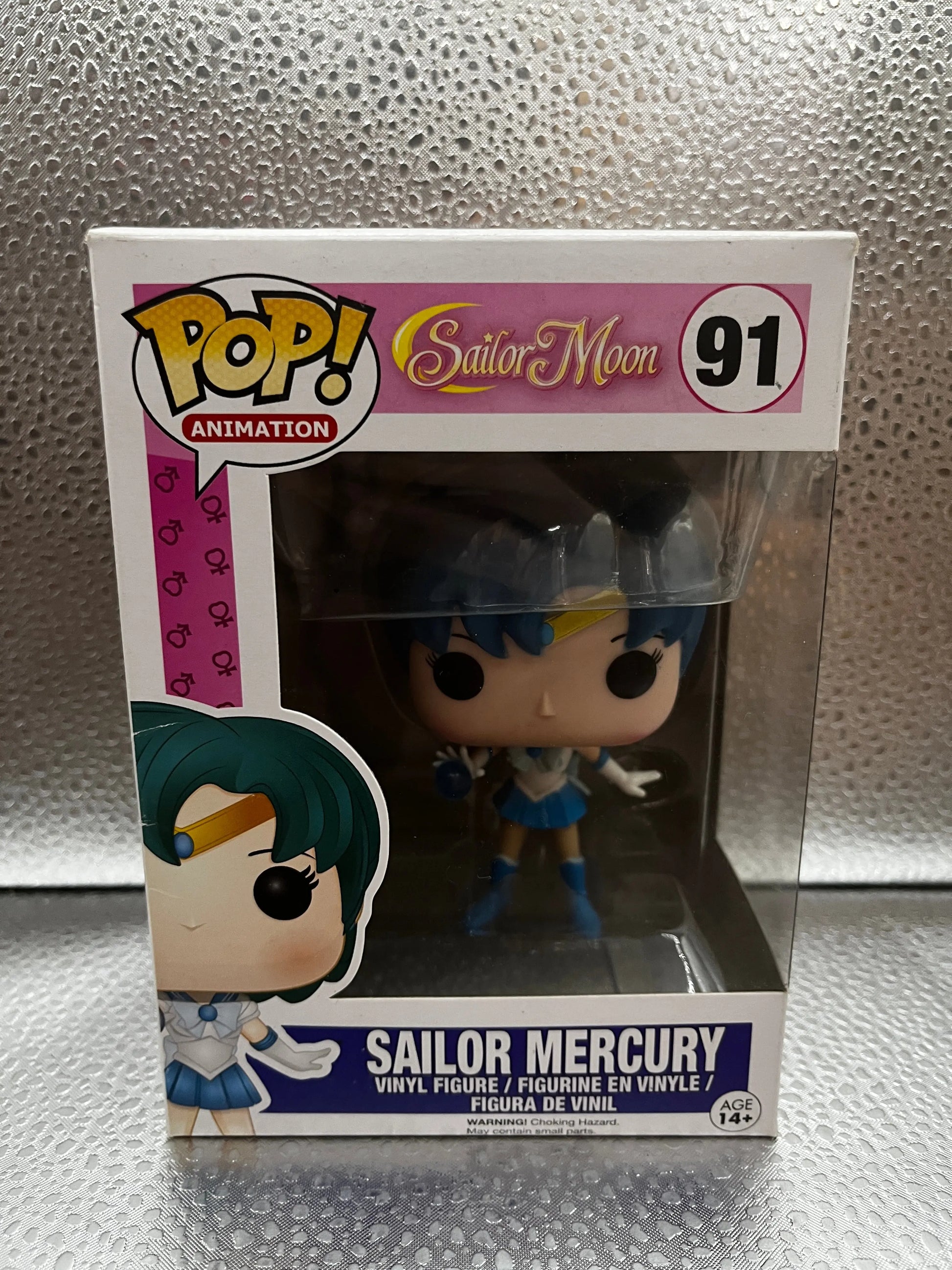Funko Pop Animation Sailor Moon Sailor Mercury #91 FRENLY BRICKS - Open 7 Days