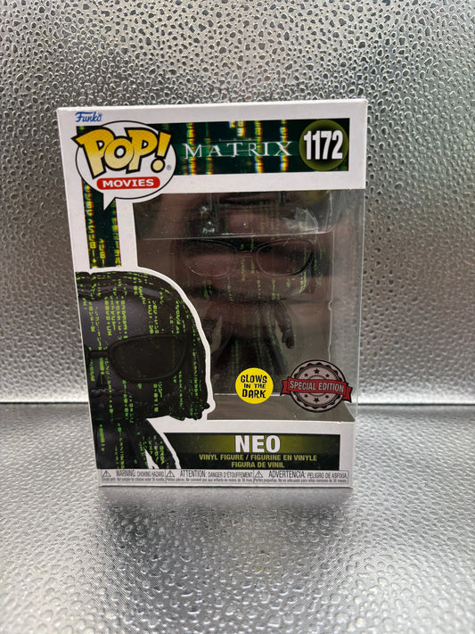 Funko Pop Vinyl #1172 Matrix Neo FRENLY BRICKS - Open 7 Days