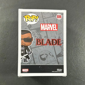 Pop Vinyl Marvel #886 Blade 2021 Virtual Funkon FRENLY BRICKS - Open 7 Days