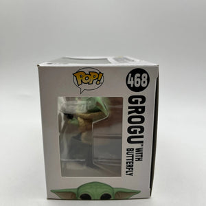 Funko POP! Star Wars The Mandalorian Grogu With Butterfly #468 FRENLY BRICKS - Open 7 Days