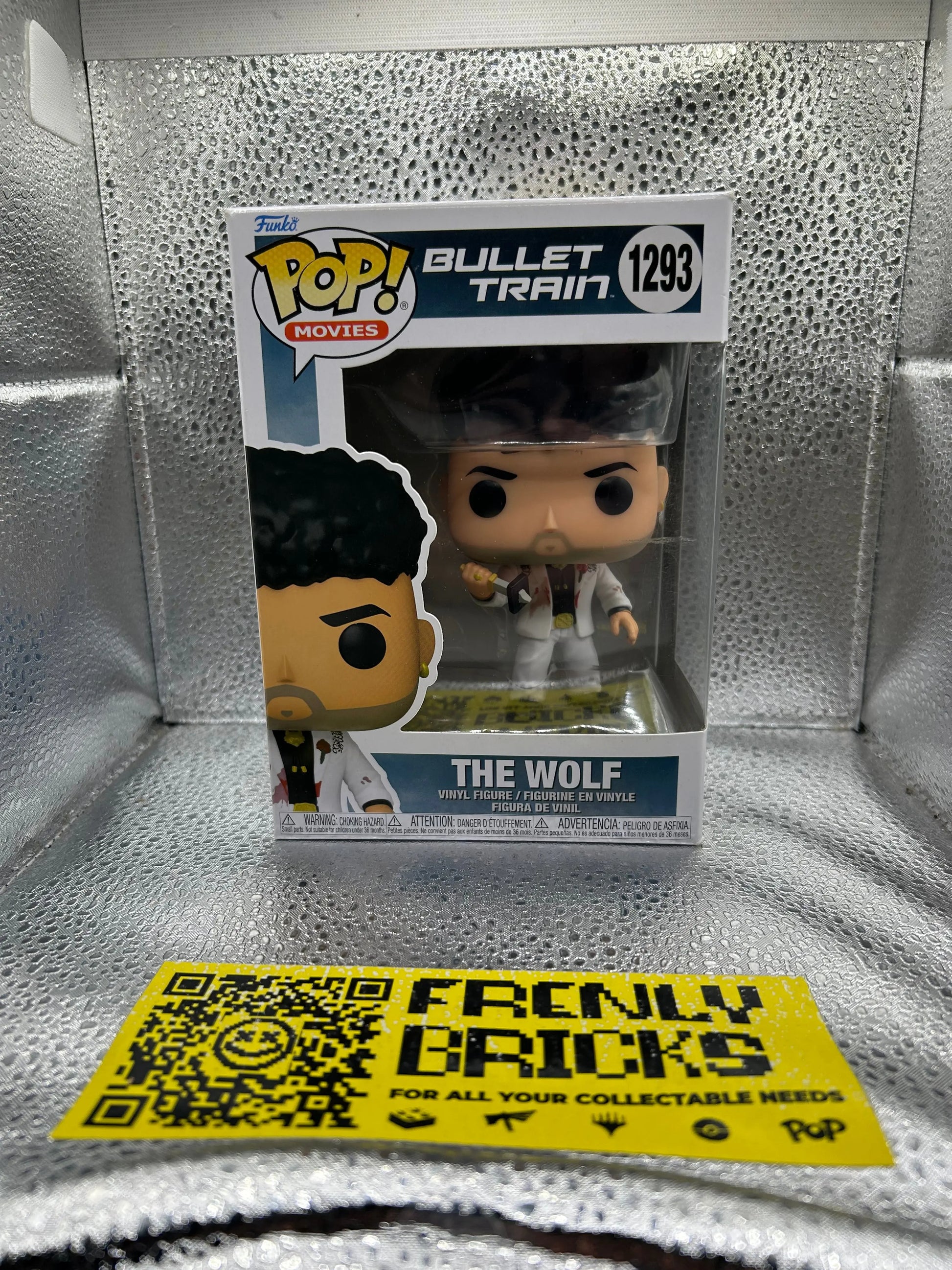 Pop Vinyl Bullet Train #1293 The Wolf FRENLY BRICKS - Open 7 Days