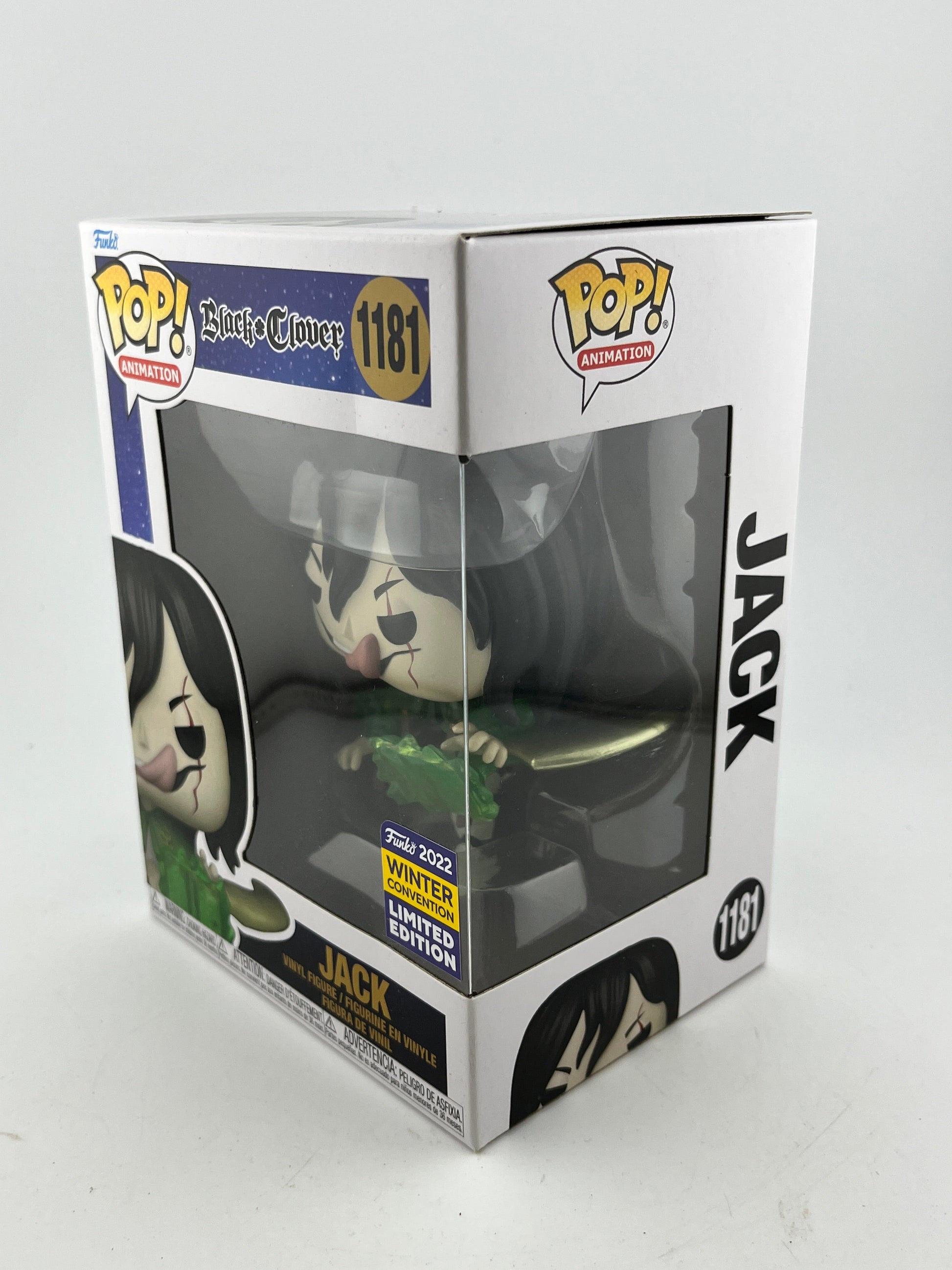 Funko POP! Animation Black Clover - Jack #1181 - 2022 Limited Edition FRENLY BRICKS - Open 7 Days