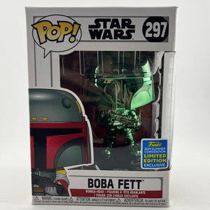 Funko POP! Star Wars - Boba Fett #297 - 2019 Convention Limited Edition FRENLY BRICKS - Open 7 Days