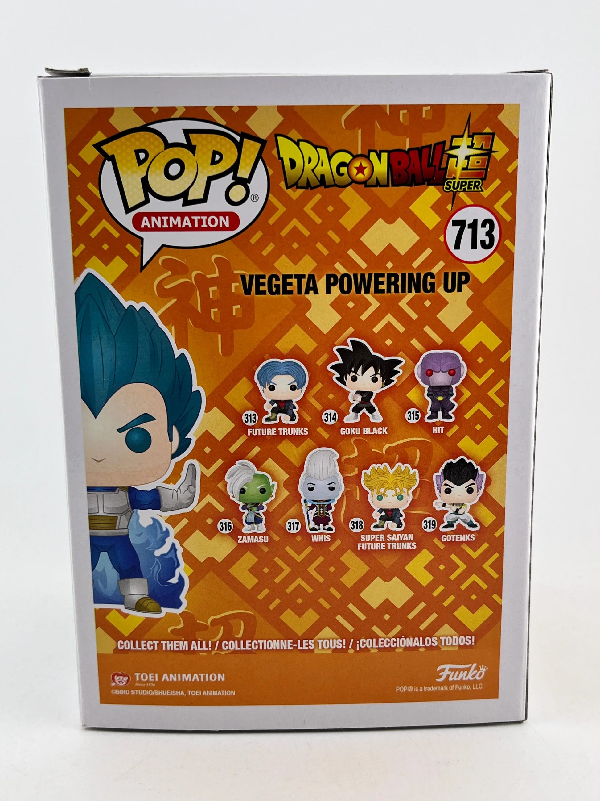 Funko POP! Animation Dragon Ball Super - Vegeta Powering Up #713 - Chase, photo 3 image 3
