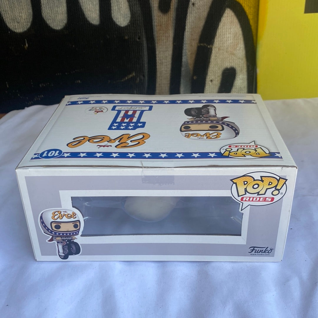 Funko POP! Evel Knievel on Motorcycle #101 FRENLY BRICKS - Open 7 Days