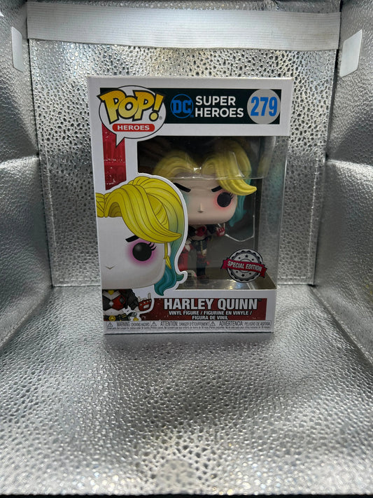 FUNKO Pop Vinyl Dc #279 Harley Quinn FRENLY BRICKS - Open 7 Days