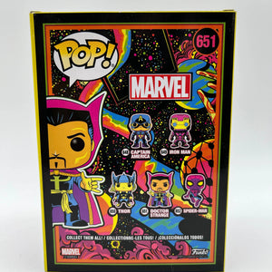 Funko POP! Marvel Doctor Strange Black Light Special Edition #651 FRENLY BRICKS - Open 7 Days