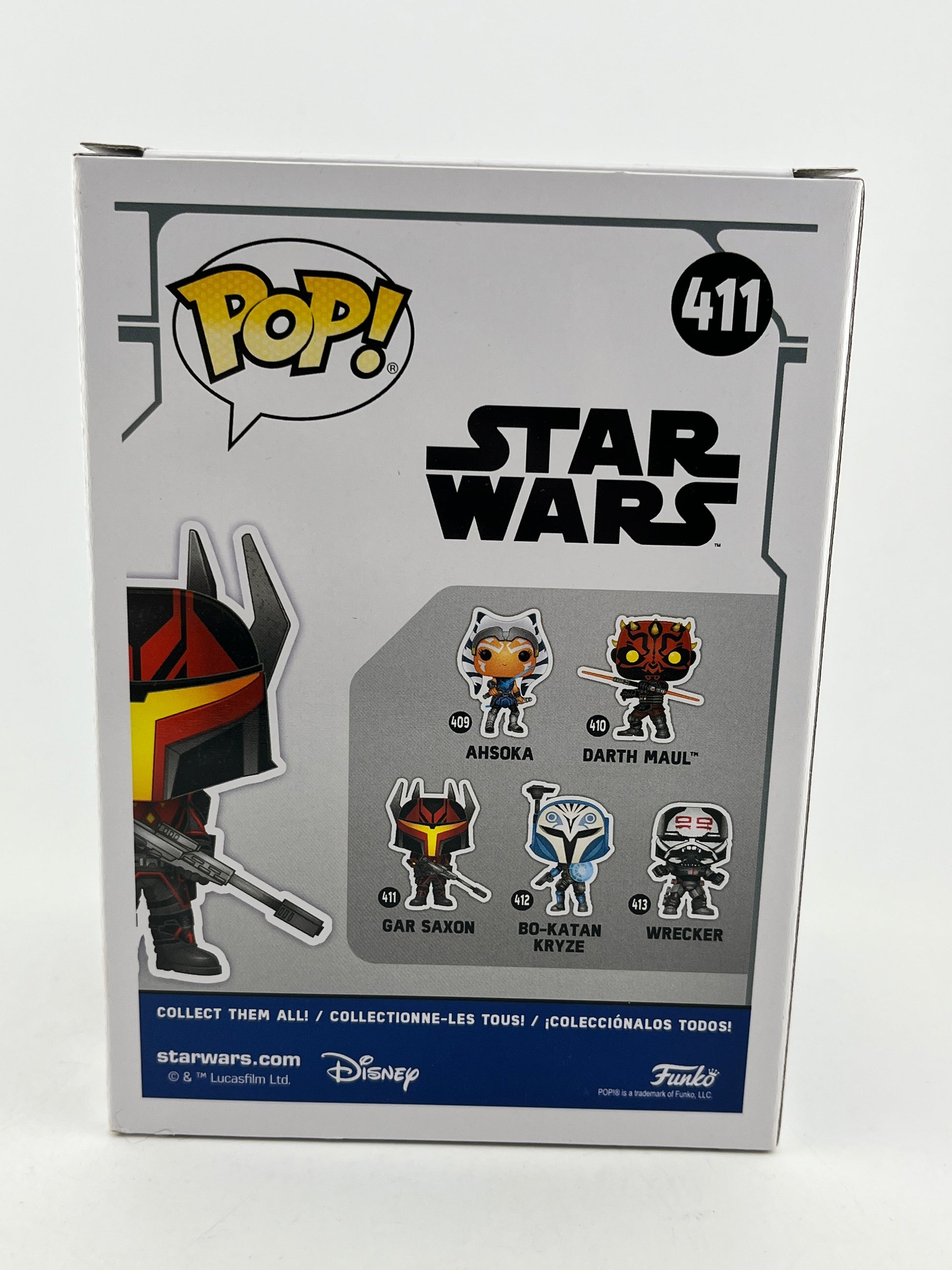 Funko POP! Star Wars - Gar Saxon #411 - Vinyl Collectable FRENLY BRICKS - Open 7 Days
