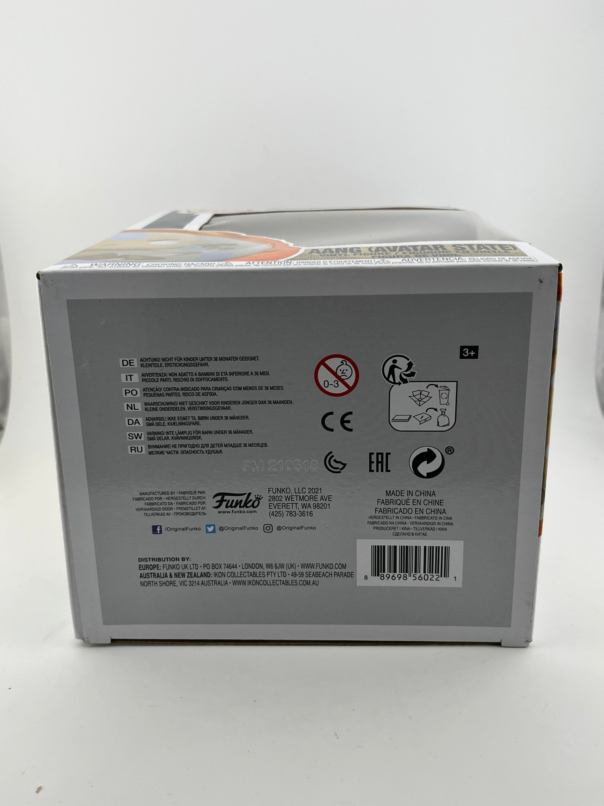 Funko POP! Animation Avatar - Aang (Avatar State) #1000 - Vinyl Collectable FRENLY BRICKS - Open 7 Days