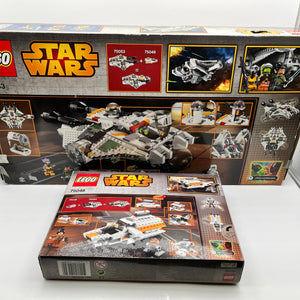 Lego Star Wars Rebels 75053 The Ghost - Not Sealed + 75048 The Phantom - Sealed Black Hair Kanan Jarrus FRENLY BRICKS - Open 7 Days