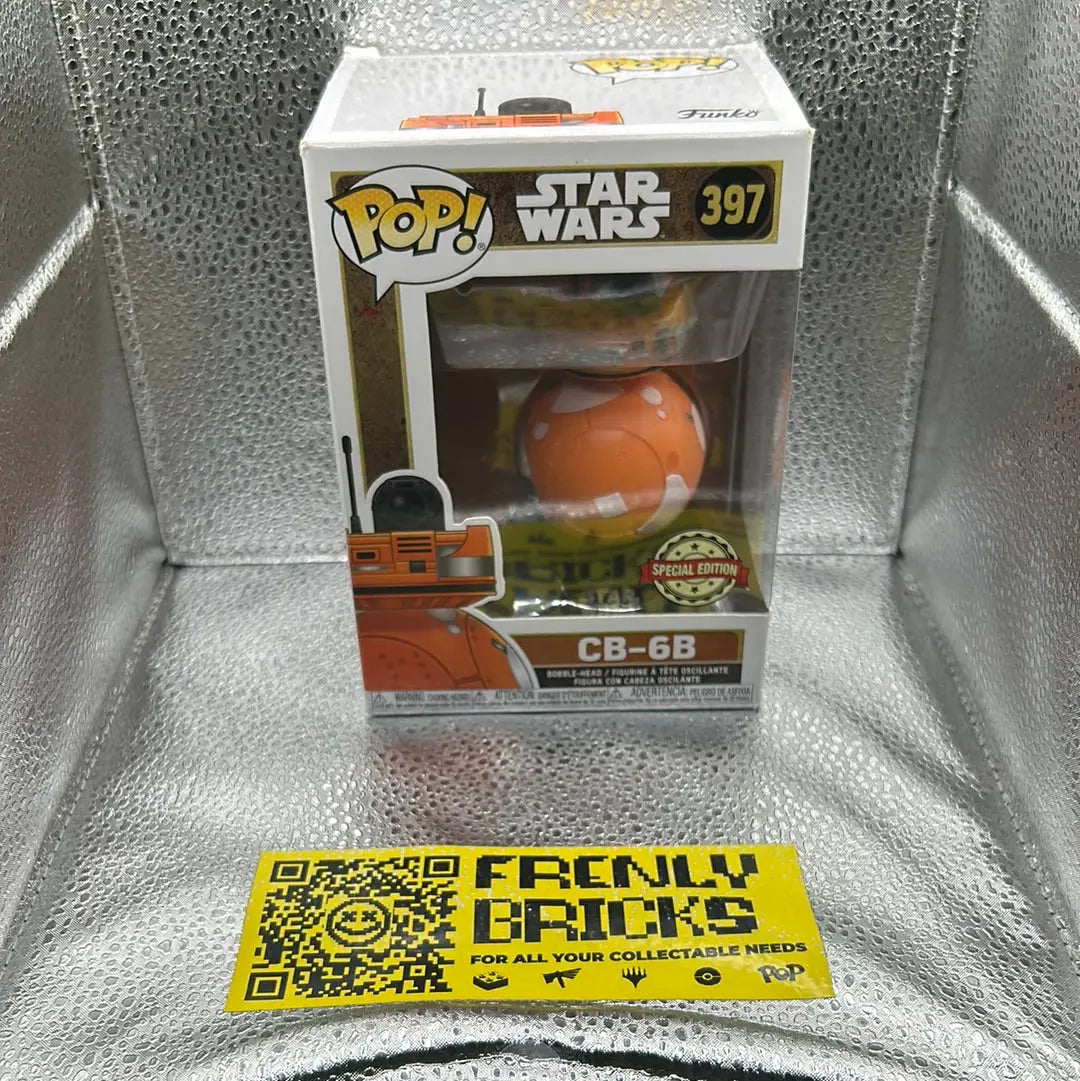 Pop Vinyl Star Wars 397 CB-6B FRENLY BRICKS - Open 7 Days