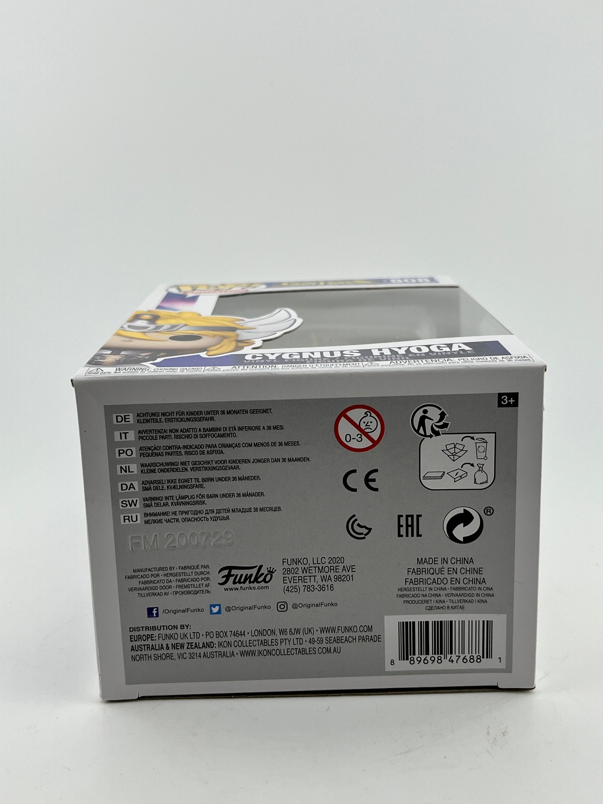 Funko POP! Animation Saint Seiya - Cygnus Hyoga #808 - Vinyl Collectable FRENLY BRICKS - Open 7 Days