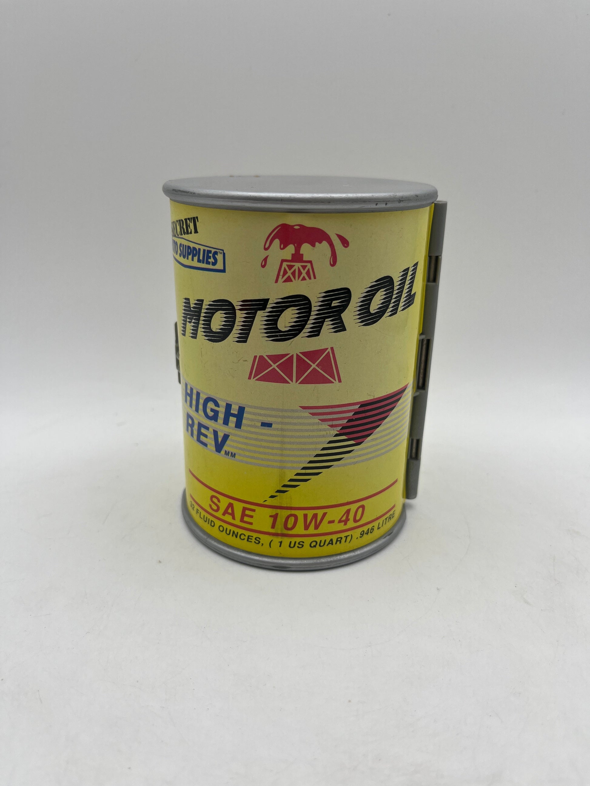 Vtg 1989 Galoob Micro Machines Secret Auto Supplies Motor Oil Can Playset FRENLY BRICKS - Open 7 Days