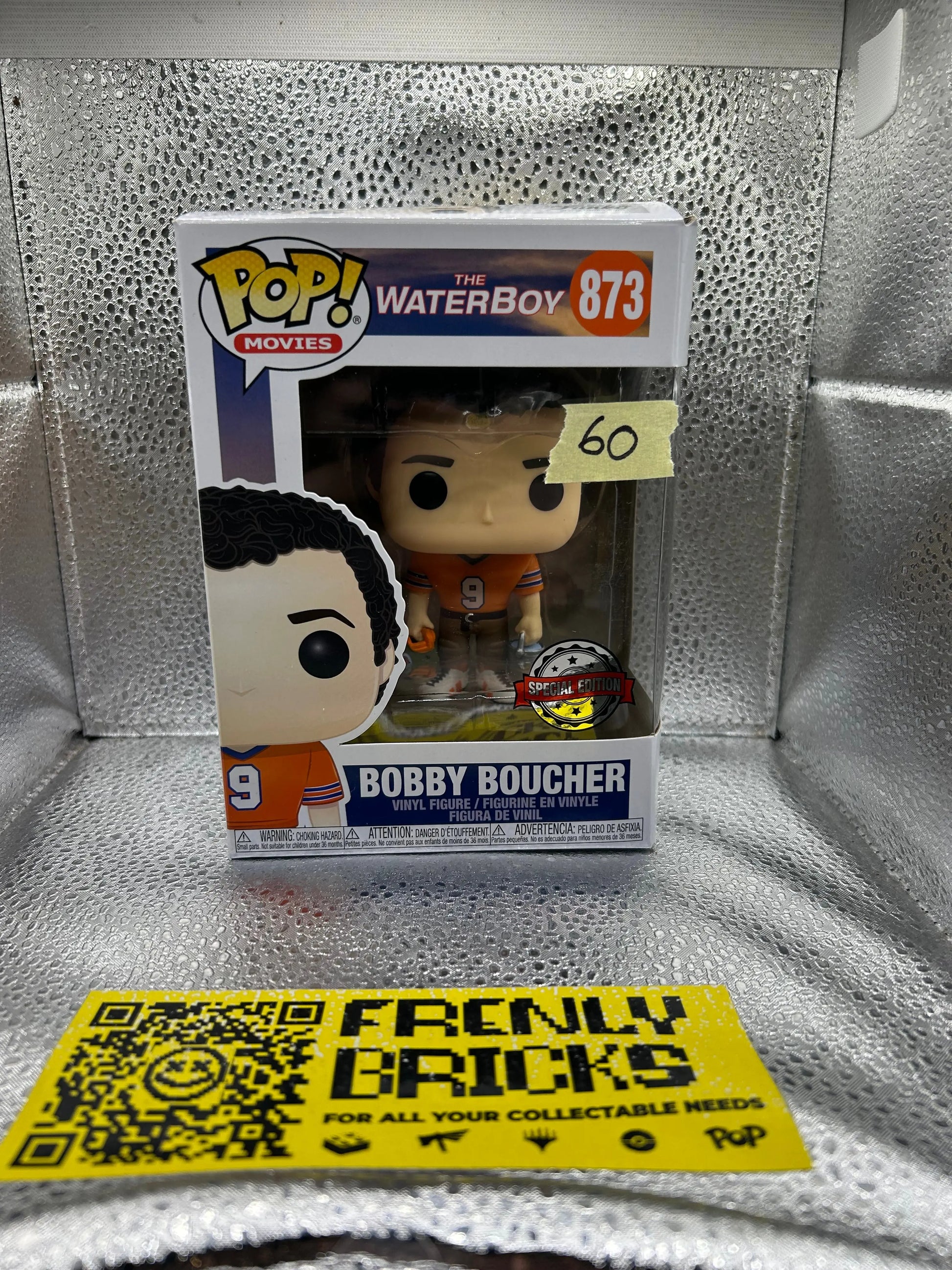 Pop Vinyl #873 The Water Boy Bobby Boucher FRENLY BRICKS - Open 7 Days