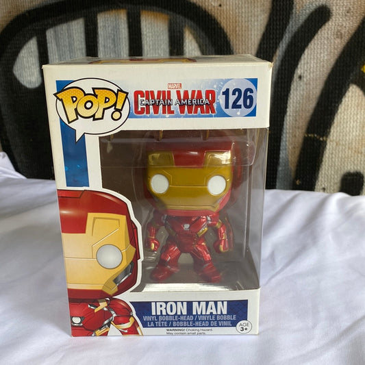 Funko POP! Iron Man #126 FRENLY BRICKS