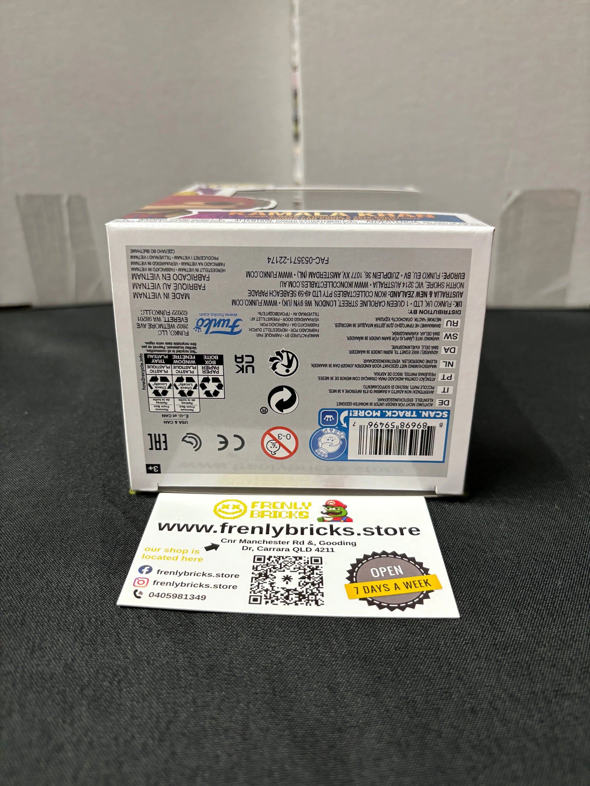 FUNKO Pop Vinyl Kamala Khan #1078 FRENLY BRICKS - Open 7 Days