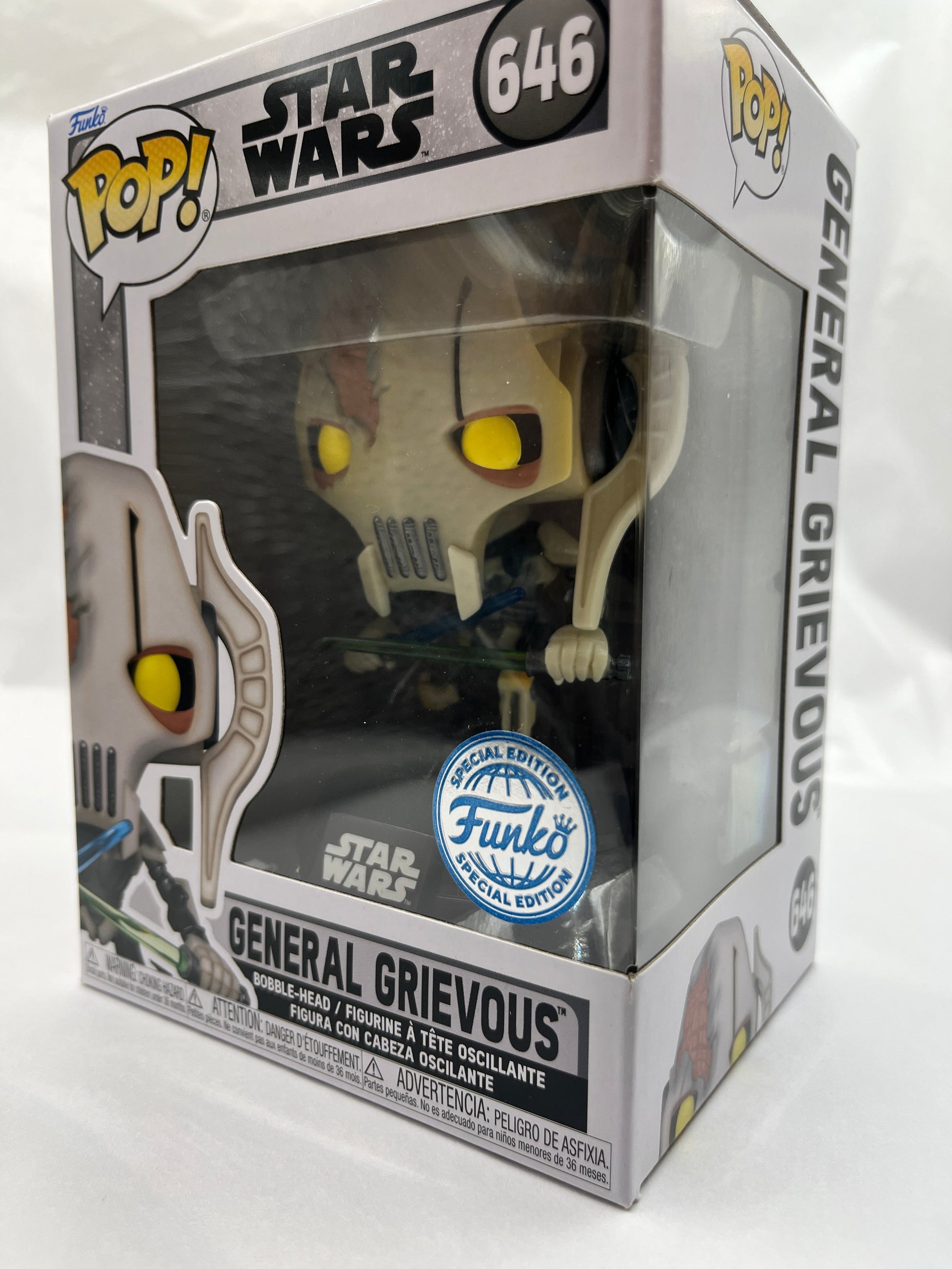 Funko POP! Star Wars General Grievous #646 - Special Edition - Vinyl Collectable FRENLY BRICKS - Open 7 Days