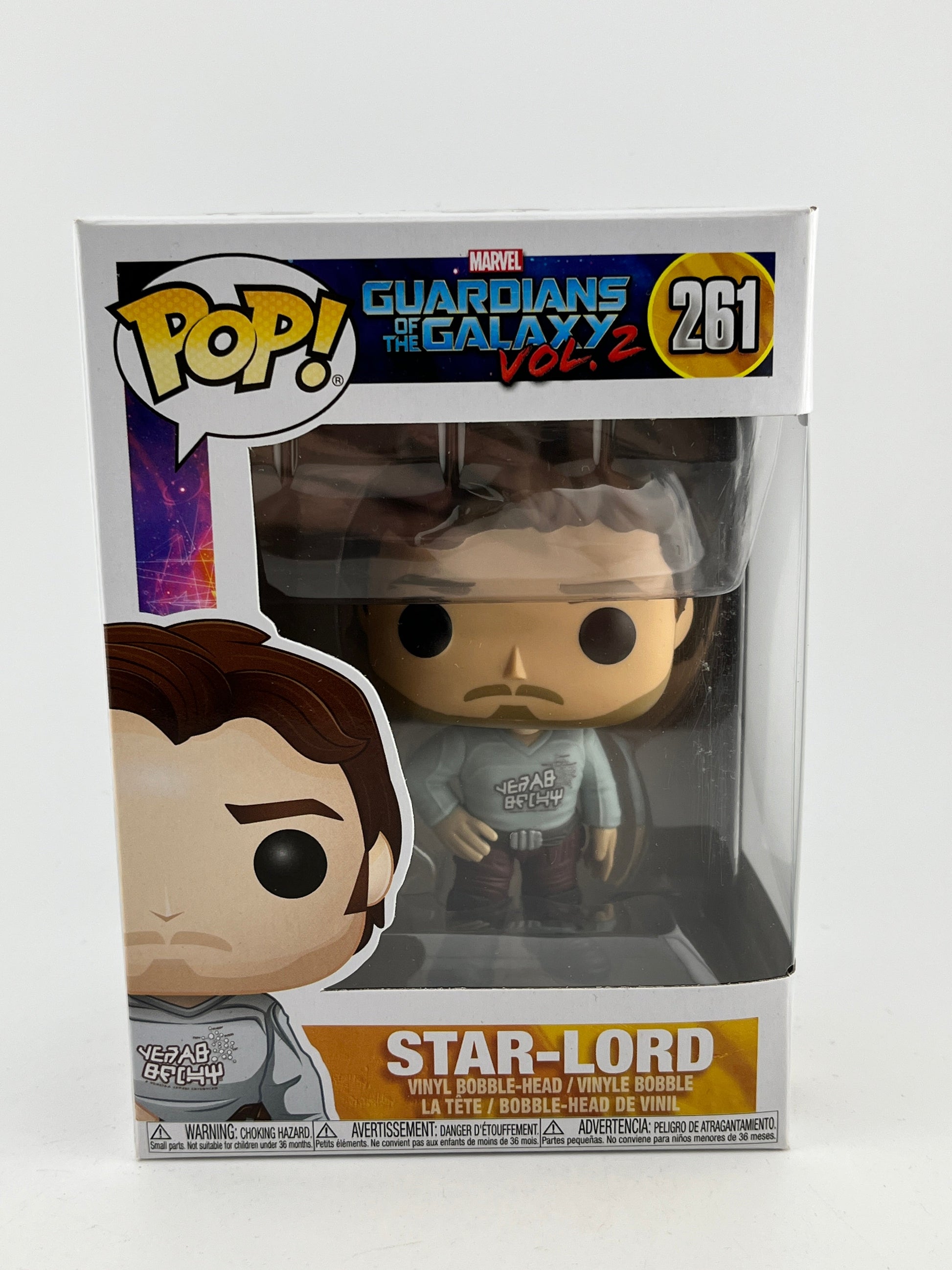 Funko POP! Marvel Guardians Of The Galaxy Vol. 2 - Star-Lord  #261 - Vinyl Collectable FRENLY BRICKS - Open 7 Days