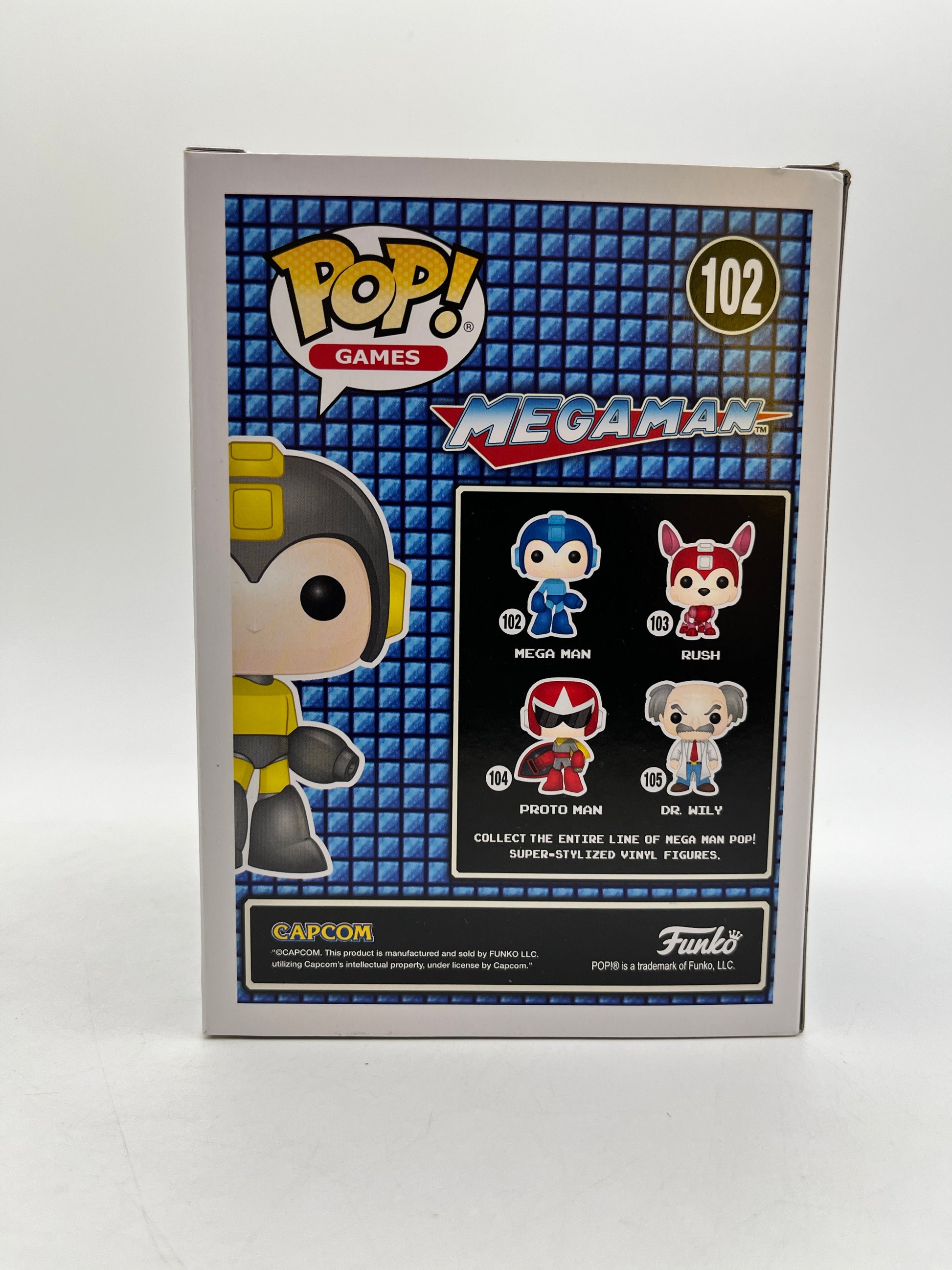 Funko POP! Games Megaman - #102 Mega Man - Thunder Beam - Comic Con Limited Edition FRENLY BRICKS - Open 7 Days