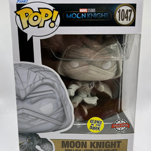 Funko POP! Marvel Moon Knight - Moon Knight #1047 - Glow Special Edition FRENLY BRICKS - Open 7 Days