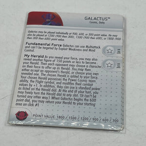 MZ04 Galactus #G001 Galactic Guardians Giant Marvel Heroclix with Card FRENLY BRICKS - Open 7 Days